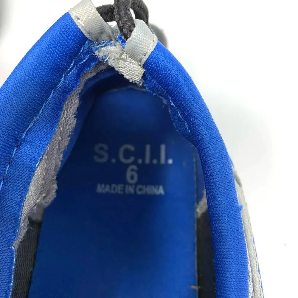 S.C.I.I. Boys Aqua Water Shoes Beach Slippers‎ Size 6